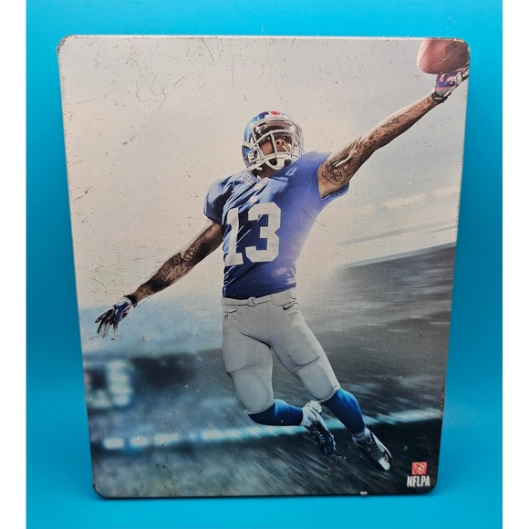 Madden NFL 16 Steelbook Case PS4 Odell Beckham Jr NY Giants Football - Picture 1 of 5
